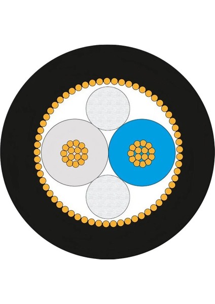 2549-00 Microphone Cable, Neglex | Black 100MT modelleri