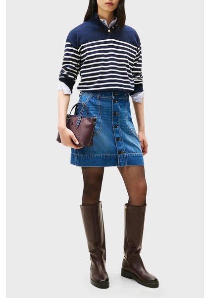 Logolu Çıkarılabilir Askılı Çanta Bayan Çanta AW0AW17717 Dw6 fiyatları