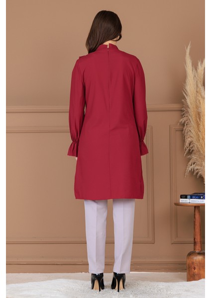 Asel Şık Tesettür Tunik Pantolon Ikili Takım