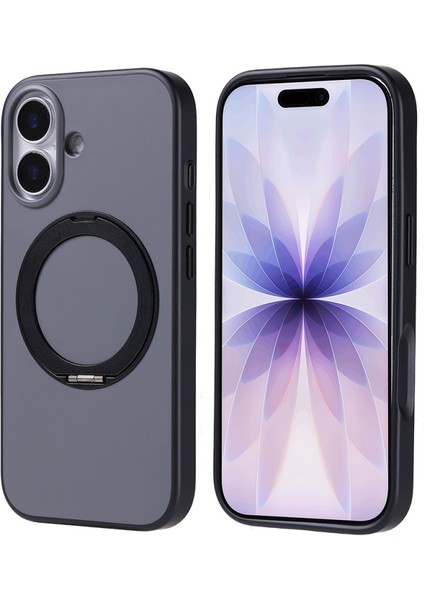 iPhone 17 Kılıf Yumuşak, Magsafe Uyumlu Standlı Silikon Kapak Mbx / Proton