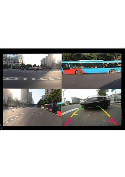 360° Panoramik Görüntü Için 4 Kanallı Araç Sürüş Kaydedici Anahtarı Kontrol Araç Kameraları Ir Kontrol Anahtarı Birleştirici Kutusu (Yurt Dışından) indirimleri