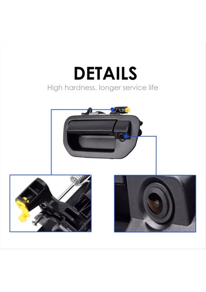 Honda Ridgeline 2006-2014 Için Geri Görüş Kameralı Yeni Bagaj Kapağı Kolu, 74810-SJC-A21ZK (Yurt Dışından) modelleri