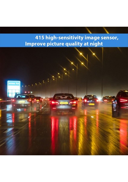 Araba Ultra Yüksek Çözünürlüklü 4K UHD Ön ve Arka Çift Kayıt Sürüş Kaydedici Adas Gps Wıfı A800S Optimize Edilmiş Sürüm C (Yurt Dışından) indirimleri