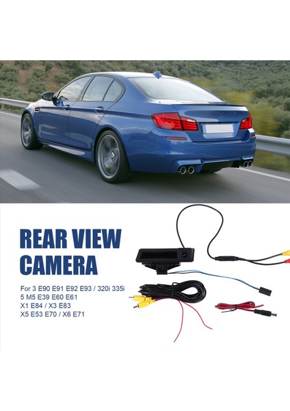 Bmw E82 E88 E90 E91 E92 E93 E60 E61 E70 E71 Için Araç Arka Görüş Kamerası, Arka Bagaj Kapağı, Ccd Kol Kamerası (Yurt Dışından) fırsatları