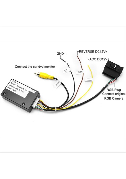 Vw RCD510/RNS510/RNS315 Için 12V Rgb - Av Geri Vites Kamerası Kod Çözücü Yüksek Çözünürlüklü Şanzıman Satış Sonrası Araç Stereo Sistemi (Yurt Dışından) fırsatları