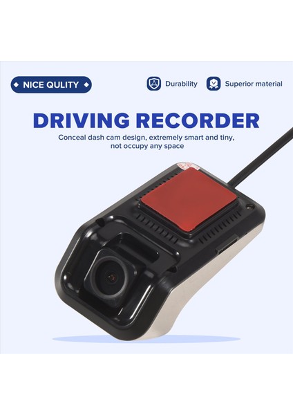 Adas 1080P Hd Dvr Kamera Video Sürüş Kaydedici Araba USB Sürüş Kaydedici Android Için (Yurt Dışından) fırsatları