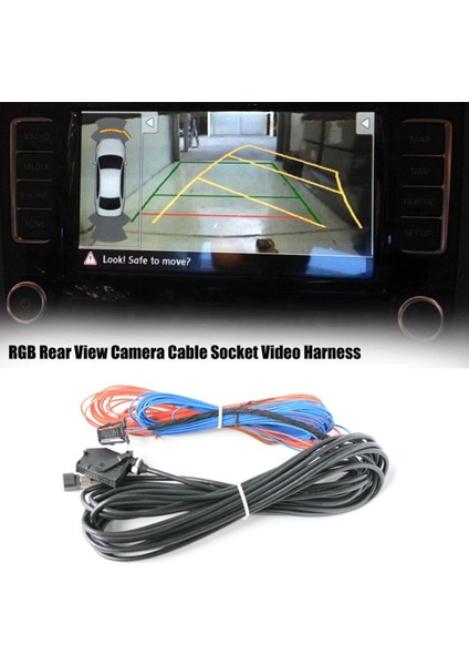 RCD510 RNS510 RNS315 Rgb Arka Görüş Kamerası Kablo Demeti Vw Passat Jette Golf Için Geçerlidir (Yurt Dışından) fiyatları