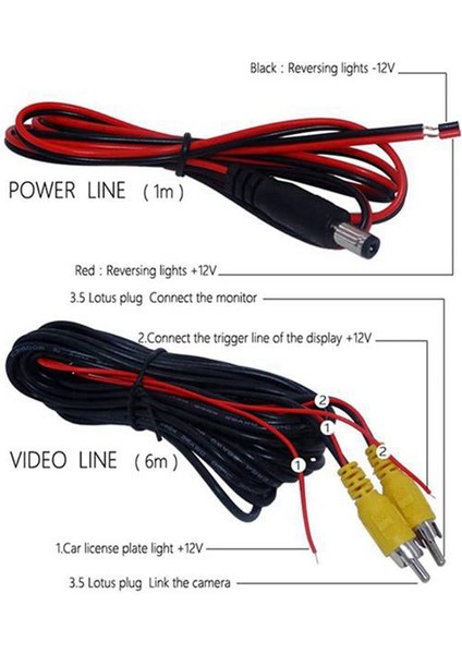 Peugeot 206, 207, 307, 407 Sedan/citroen C2, C4, C5 Ds4/toyota Camry Verso Için 4led Araç Arka Görüş Kamerası (Yurt Dışından) fırsatları