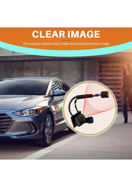 95766-F2001 Yeni Arka Görüş Kamerası, Geri Vites Kamerası, Hyundai Elantra 2016-2018 Için Park Geri Vites Kamerası 95766F2001 (Yurt Dışından) fırsatları