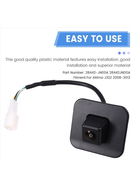 Nissan Altima J32Z 2008-2012 Için Araç Arka Görüş Kamerası Park Yardım Kamerası 28442-JN00A 28442JN00A Geri Vites Yardım Kamerası (Yurt Dışından) indirimleri