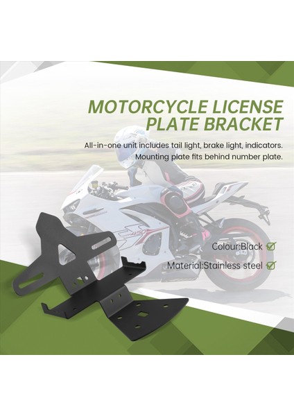 Motosiklet Kuyruk Montaj Plaka Braketi Için Kove 450RR 450 Rr Kove 450RR Kove 450RR (Yurt Dışından) fırsatları