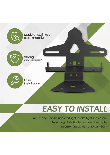 Motosiklet Kuyruk Montaj Plaka Braketi Için Kove 450RR 450 Rr Kove 450RR Kove 450RR (Yurt Dışından) indirimleri