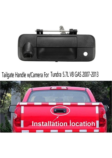 Toyota Tundra Base 2007-2013 Için Arka Kapak Kolu ve Geri Görüş Kamerası 69090-0C051 86790-34030 (Yurt Dışından) fırsatları