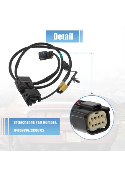 84062896 Chevy Silverado 1500 ve Gmc Sierra 1500 Için Araç Arka Görüş Kamerası (Yurt Dışından) indirimleri