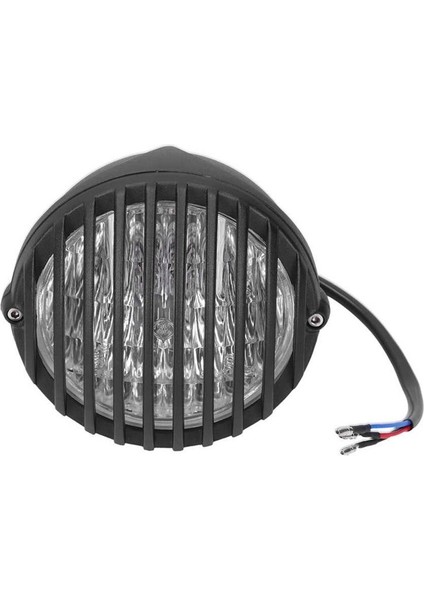 12V 5 Inç Izgara Far Izgara Far M10 Cıvata Montaj Motosiklet Tüm Retro Motosikletler Için Uygun (Yurt Dışından) fırsatları