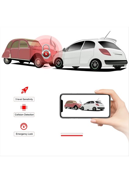 1080P Araç Dvr Dash Cam Wıf 24 Saat Park Monitörü Gelişmiş Araç Güvenliği Için (Yurt Dışından)