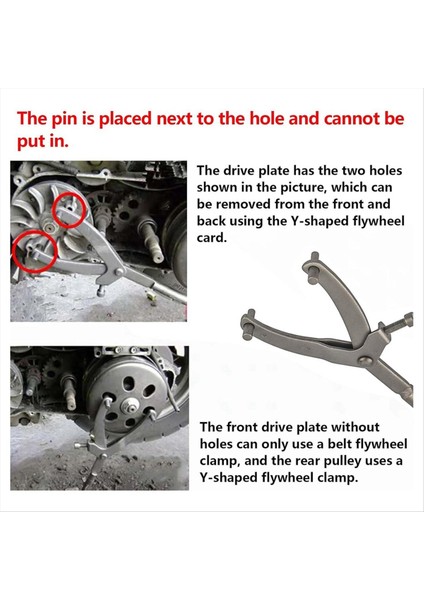 Y Tipi Motosiklet Scooter Volan Kelepçe Anahtarı Kemer Debriyaj Sökme ve Sabitleme Aracı (Yurt Dışından) fırsatları