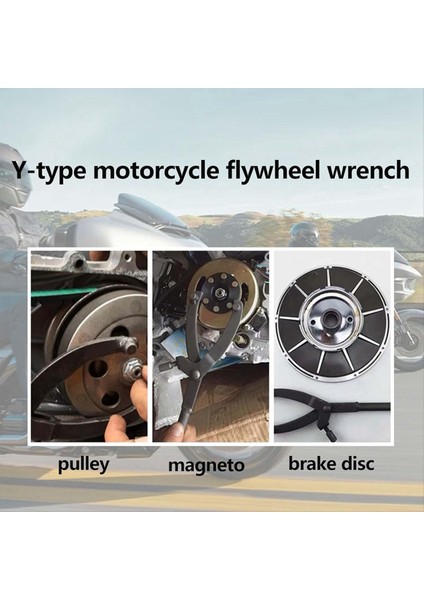 Y Tipi Motosiklet Scooter Volan Kelepçe Anahtarı Kemer Debriyaj Sökme ve Sabitleme Aracı (Yurt Dışından) indirimleri
