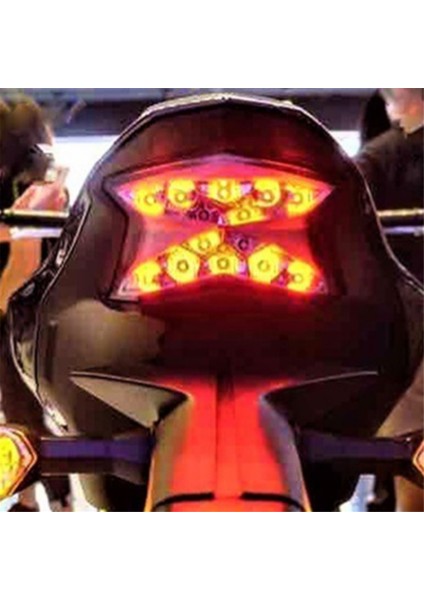Kawasakı Z900 Z650 Nınja 650 Için Motosiklet LED Arka Lambası Arka Fren Stop Lambası Sinyal Lambası Yanıp Sönen Işık (Yurt Dışından) fırsatları