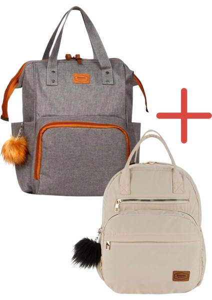 Anne Bebek Çantası + Arya Bondit Anne Bebek Çantası Seti