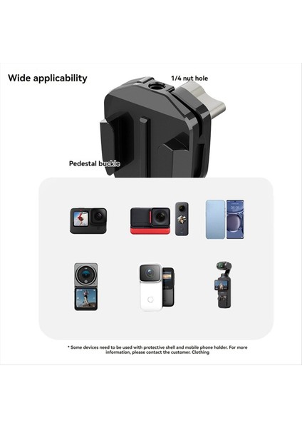 Motosiklet Cam Klip Alüminyum Alaşımlı Montaj Gopro Hero 12 INSTA360 X3 Eylem 3 4 Kamera Aksesuarları Stil A (Yurt Dışından)