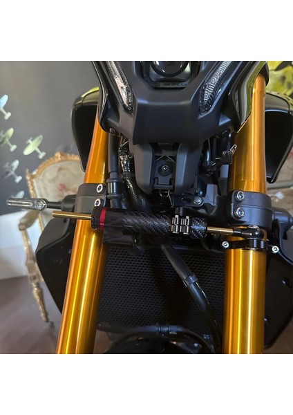 Motosiklet Direksiyon Sabitleyici Destek Damperi Braketi Yamaha Mt-09 XSR900 2022-2024 Aksesuarları (Yurt Dışından) fırsatları
