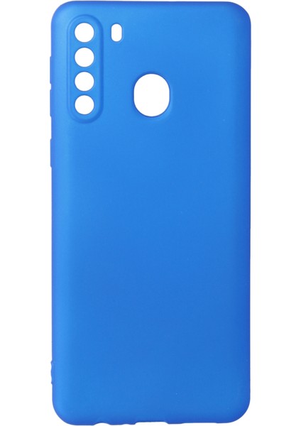 Samsung Galaxy A21 Kılıf Esnek Yapılı Ince Standart Ruber Kapak Ryc/first