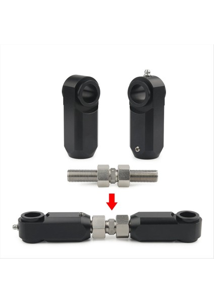 Motosiklet Parçaları Atv Ön Arka Yamaha Raptor 350 YFM350 Için Düşürülmesi Kiti 2004-2013 660R 2001-2005 Kırmızı (Yurt Dışından) fiyatları