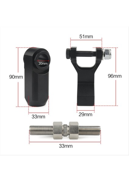 Motosiklet Parçaları Atv Ön Arka Yamaha Raptor 350 YFM350 Için Düşürülmesi Kiti 2004-2013 660R 2001-2005 Kırmızı (Yurt Dışından) indirimleri