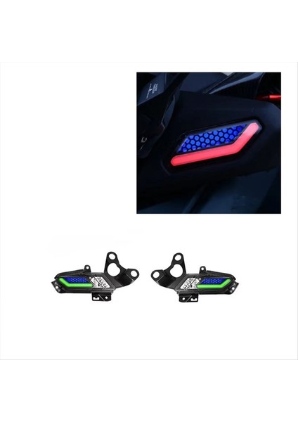 Yamaha XMAX300 2023 2024 Motosiklet Dönüş Sinyalleri Meclisi Gündüz Farları App Kontrolü Renk Değişimi B (Yurt Dışından) indirimleri