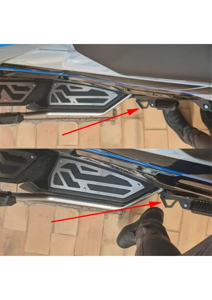 Zontes 368G G368 Için Motosiklet Aksesuarları Ayak-Tekme Ayaklığı Yardımcı Yan Ayak Desteği Uzatma Asistanı (Yurt Dışından) fiyatları