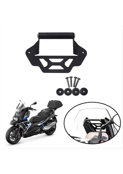 Motosiklet Aksesuarları Navigasyon Braketi Tutucu Bmw C400X 2024 2025 Cep Telefonu Navigasyon Telefon (Yurt Dışından) fırsatları