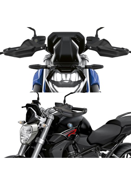 Motosiklet El Muhafızları Bmw R1250R R1200R R1200 R 2021 2022 Handguards Kalkan Fren Debriyaj Kolları Koruma (Yurt Dışından) modelleri