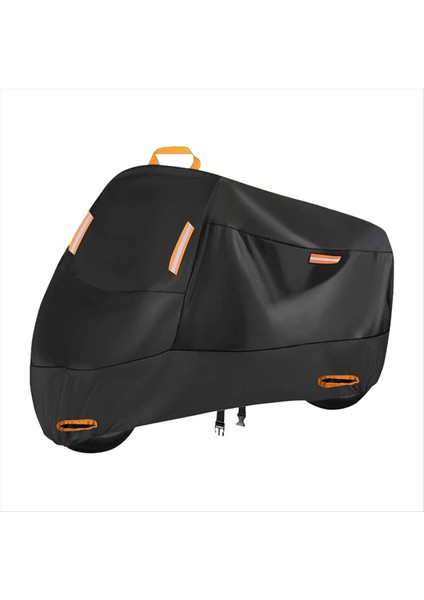 Motosiklet Örtüsü Su Geçirmez Tüm Sezon Toz Geçirmez Uv Koruyucu Açık Scooter 210D Aşınmaya Dayanıklı Motosiklet Örtüsü L (Yurt Dışından)