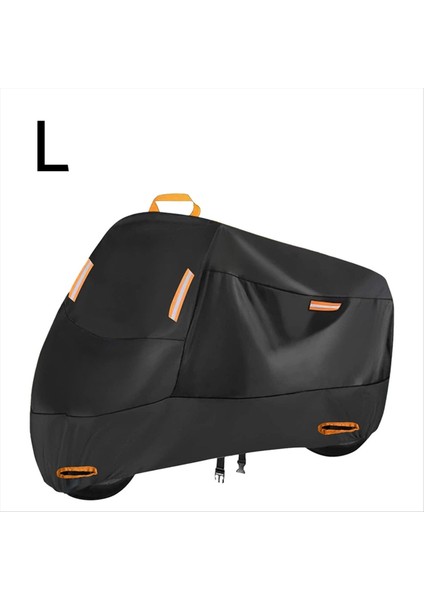 Motosiklet Örtüsü Su Geçirmez Tüm Sezon Toz Geçirmez Uv Koruyucu Açık Scooter 210D Aşınmaya Dayanıklı Motosiklet Örtüsü L (Yurt Dışından) indirimleri