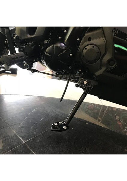 Kawasakı Vulcan S650 EN650 VN650 2015-2019 Motosiklet Kickstand Ayak Yan Ayak Uzatma Genişletme Pedi Destek Plakası (Yurt Dışından) modelleri