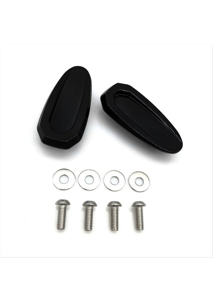 Bmw Için S1000RR 2019-2023 Motosiklet Dikiz Aynası Taban Kapağı Cam Sürücü Eliminator Ayna Delik Kapağı-Siyah (Yurt Dışından) indirimleri