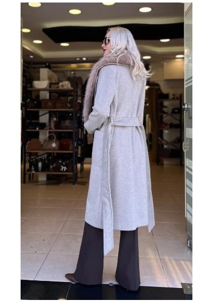 Yakası Kürklü Torba Cepli Kaban modelleri