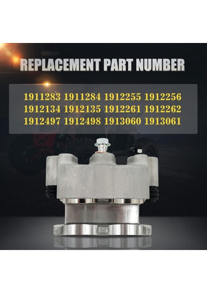 Polaris Ranger Xp 900 Ranger Xp 1000 Için Motosiklet Ön Fren Kaliperi Balataları 1911283 1911284 (Yurt Dışından) modelleri