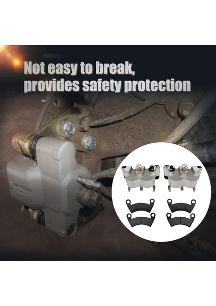 Polaris Ranger Xp 900 Ranger Xp 1000 Için Motosiklet Ön Fren Kaliperi Balataları 1911283 1911284 (Yurt Dışından) indirimleri