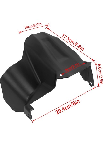 Motosiklet Arka Çamurluk Çamurluk Genişletici Uzatma Bmw R1300GS R 1300 Gs 2023 2024 Tekerlek Çamurluklar Splash Guard (Yurt Dışından) fırsatları