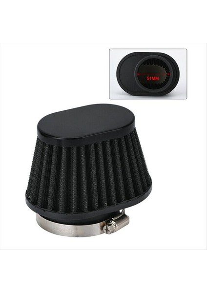 1 Adet Evrensel Yuvarlak Konik Araba Motosiklet Hava Filtresi 51MM 2 Inç Emme Filtresi (Yurt Dışından) fırsatları
