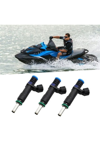 3 Adet Motosiklet Yakıt Enjektörü Nozulları 420874834 Sea-Doo 4-Tec Gtr Gtx Rxp Rxt x Wake Pro 155 215 260 09-17 420874846 (Yurt Dışından) fırsatları