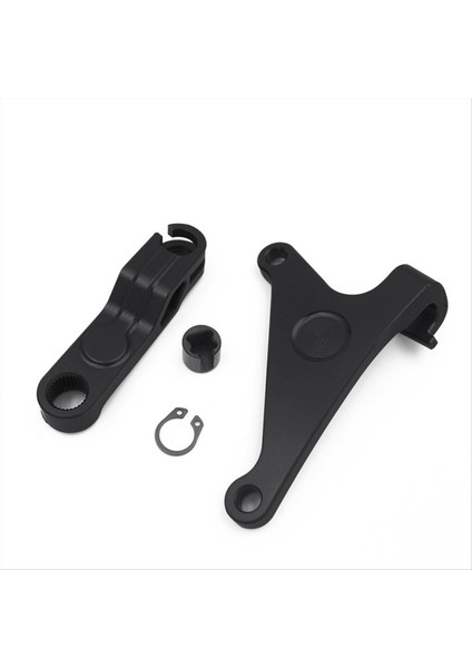 Motosiklet Debriyaj Kolu Uzatma Debriyaj Kolu Braketi Seti Yamaha Tenere 700 Xtz 700 2019-2024 MT07 FZ07 R7 Siyah (Yurt Dışından)