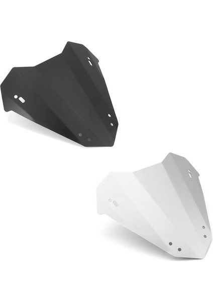 Motosiklet Cam Rüzgar Deflektörü Ön Cam Yamaha X-MAX300 Xmax 300 XMAX300 X-Max 300 2023 (Siyah) (Yurt Dışından) modelleri