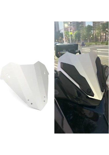 Motosiklet Cam Rüzgar Deflektörü Ön Cam Yamaha X-MAX300 Xmax 300 XMAX300 X-Max 300 2023 (Siyah) (Yurt Dışından) fırsatları