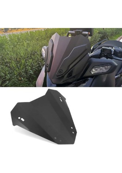 Motosiklet Cam Rüzgar Deflektörü Ön Cam Yamaha X-MAX300 Xmax 300 XMAX300 X-Max 300 2023 (Siyah) (Yurt Dışından) indirimleri