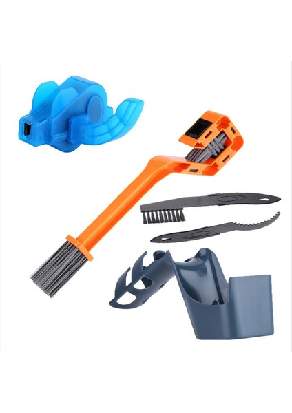 Bisiklet Motosiklet Zincir Yağı Alet Saklama Kutusu Zincir Temizleme Yağı Sıçrama Geçirmez Ajan Zincir Yağı Anti-Sprey Scrubber Araçları (Yurt Dışından)