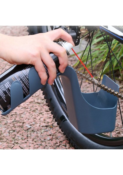 Bisiklet Motosiklet Zincir Yağı Alet Saklama Kutusu Zincir Temizleme Yağı Sıçrama Geçirmez Ajan Zincir Yağı Anti-Sprey Scrubber Araçları (Yurt Dışından) fırsatları