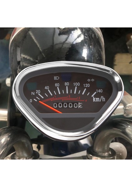 Motosiklet Metre Kilometre Sayacı Ölçer Arkadan Aydınlatmalı LCD Dijital Gösterge Enstrüman Vintage Honda Dax 70 JIALING70 (Yurt Dışından) indirimleri